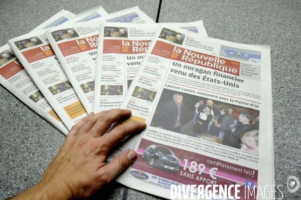 La Nouvelle République passe au tabloïd