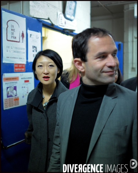 Benoît Hamon et Fleur Pellerin