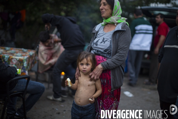 Reportage dans le camps de roms de sarcelles, menace d expulsion