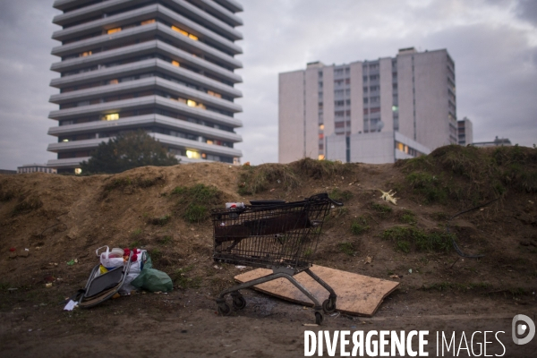 Reportage dans le camps de roms de sarcelles, menace d expulsion