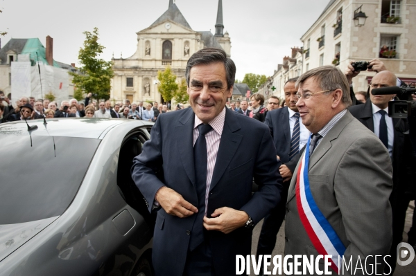 François FILLON à Richelieu (37)