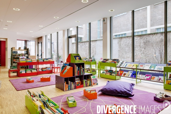 La bibliothèque municipale Louise Michel de Paris