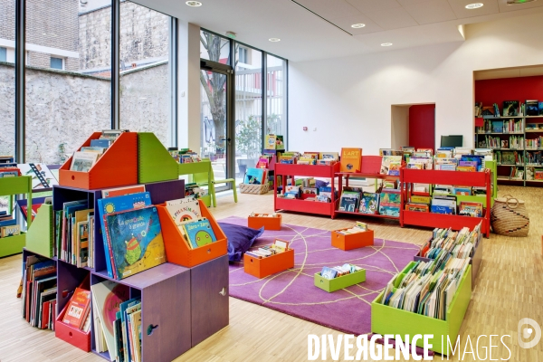 La bibliothèque municipale Louise Michel de Paris