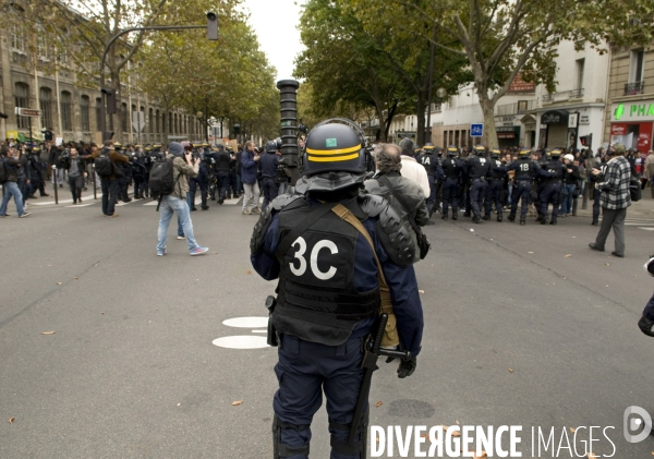 Manifestation lycéenne d octobre 2013 contre expulsion de Léonarda et Khatchik