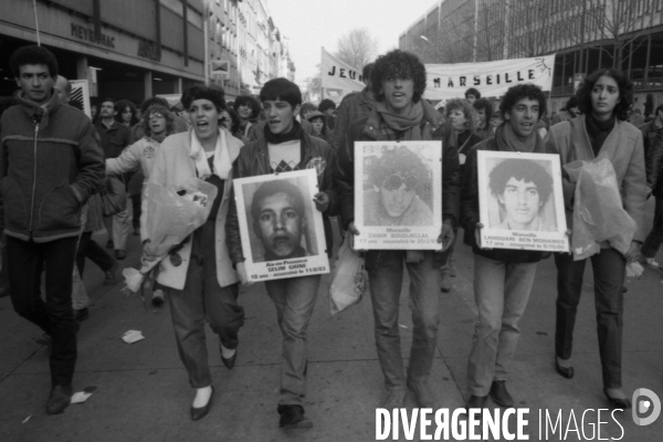 Marche pour l égalité et contre le racisme de 1983.