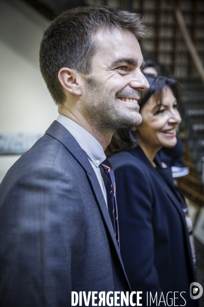 Anne Hidalgo visite la 3ème foire YIA (Young International Artists)