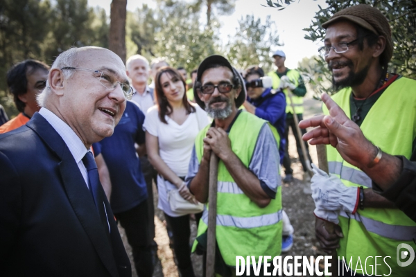 Michel Sapin en région PACA