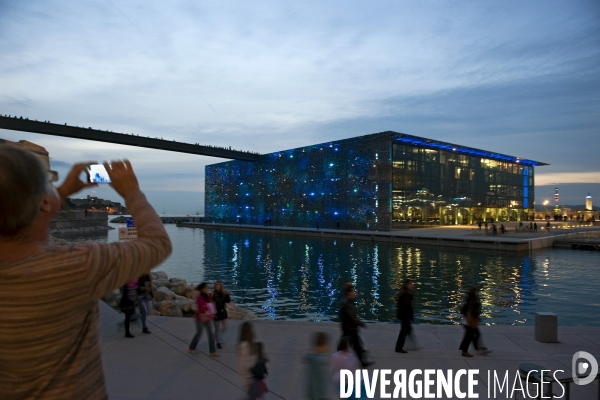 Marseille.Le Mucem, Musee des civilisations de l Europe et de la Mediterranee.