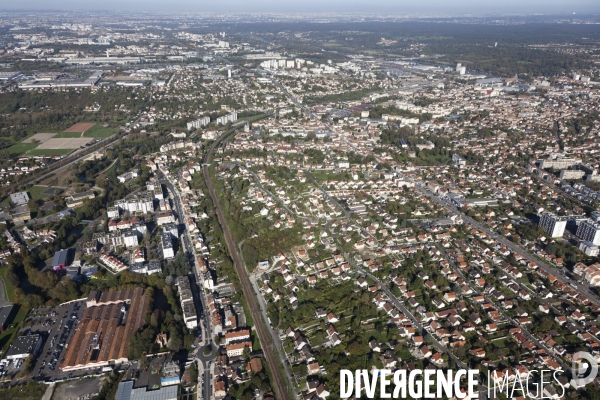 Vue aerienne de Corbeil-Essonnes