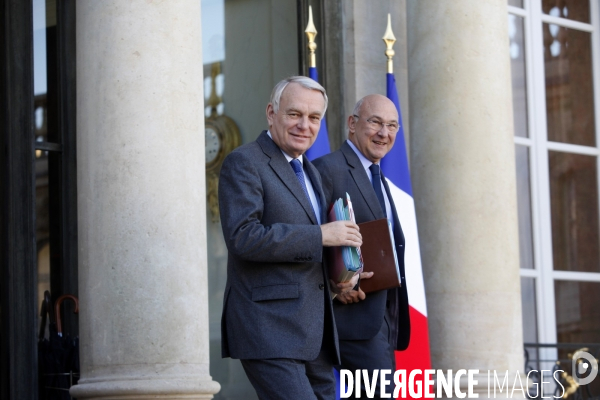 Palais de l Elysée. Conseil des ministres du 13 novembre 2013