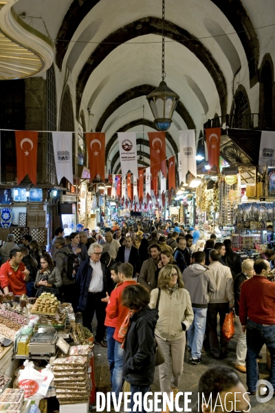 Istanbul illustration.Au grand Bazar