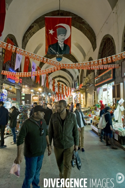 Istanbul illustration.Au grand Bazar