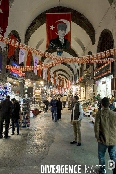 Istanbul illustration.Au grand Bazar