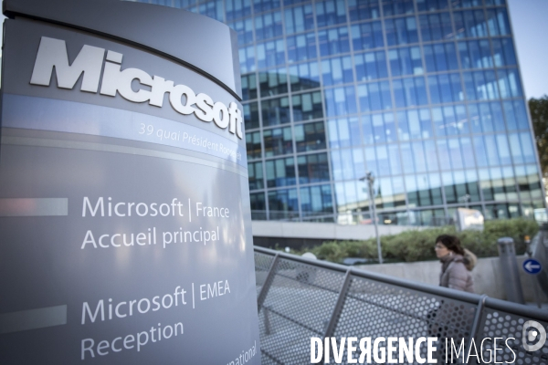 Microsoft: le siège de Paris