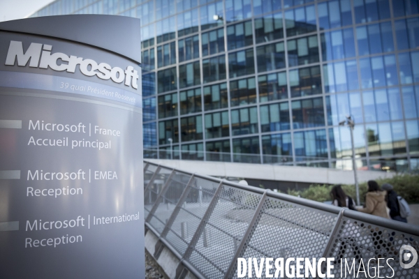 Microsoft: le siège de Paris
