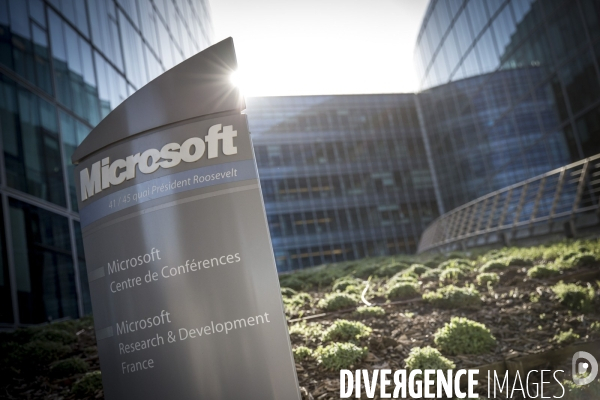 Microsoft: le siège de Paris
