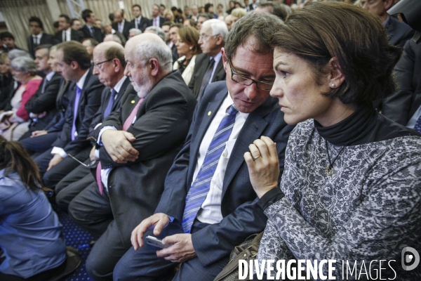 François Bayrou et Jean-Louis Borloo: conférence de presse