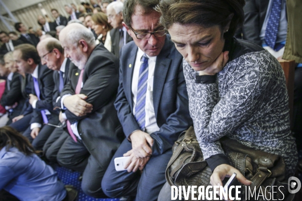 François Bayrou et Jean-Louis Borloo: conférence de presse