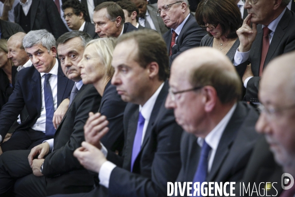 François Bayrou et Jean-Louis Borloo: conférence de presse