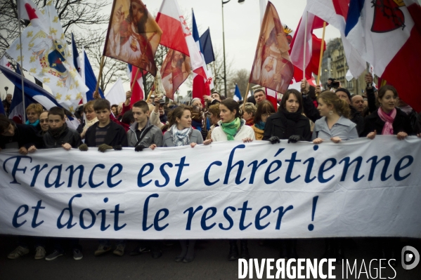 Manifestation contre Golgota Picnic