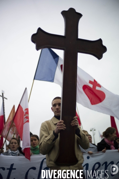 Manifestation contre Golgota Picnic