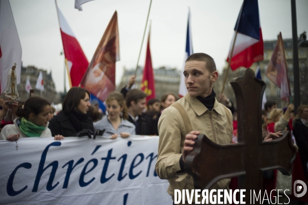 Manifestation contre Golgota Picnic