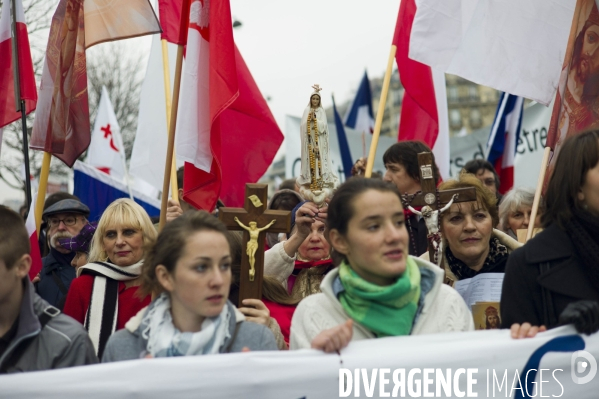 Manifestation contre Golgota Picnic