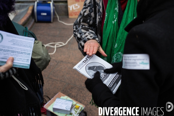Rassemblement contre TAFTA