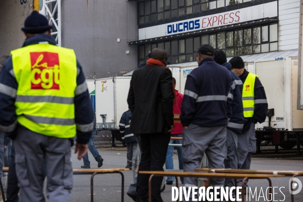 Grève chez Mory Ducros, Gonesse