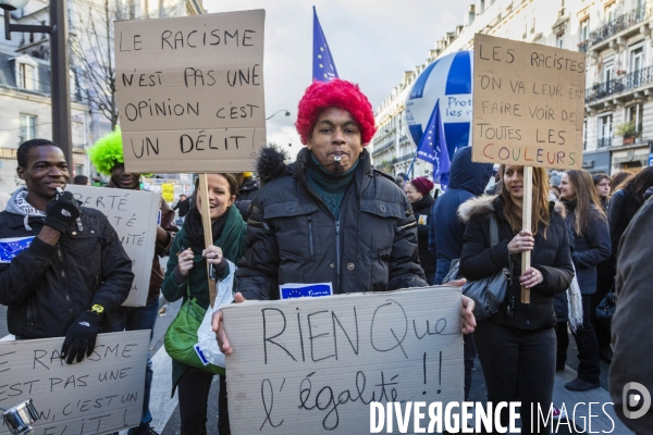 Marche contre le racisme