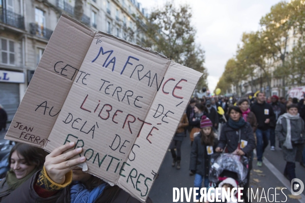 Marche contre le racisme