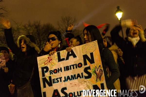 Rassemblement de prostitué(e)s, Paris