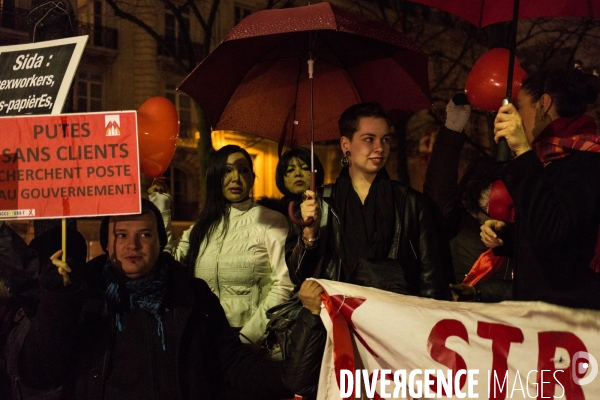 Rassemblement de prostitué(e)s, Paris