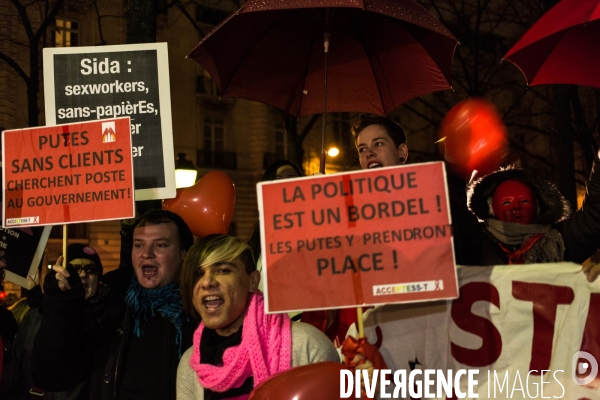 Rassemblement de prostitué(e)s, Paris