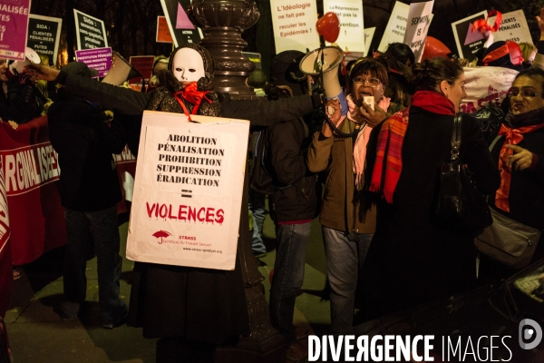 Rassemblement de prostitué(e)s, Paris