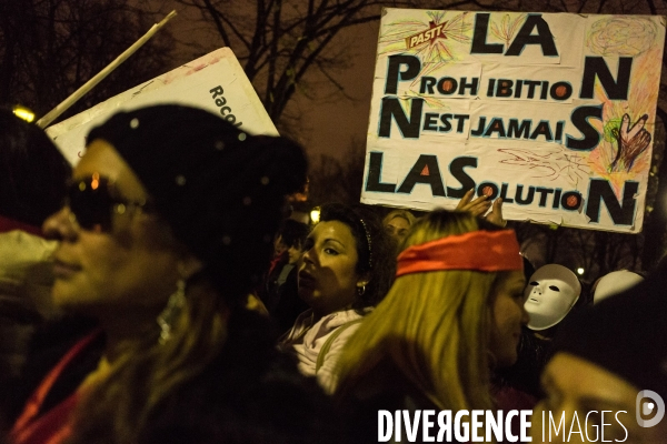 Rassemblement de prostitué(e)s, Paris