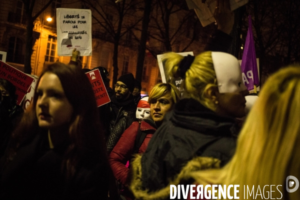 Rassemblement de prostitué(e)s, Paris