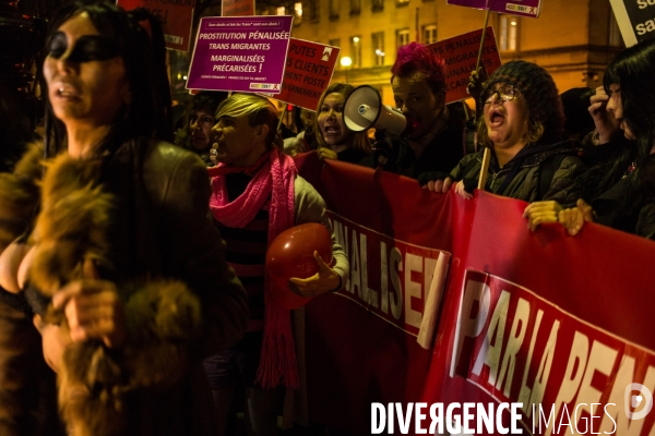Rassemblement de prostitué(e)s, Paris