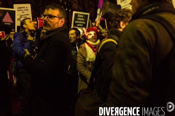 Rassemblement de prostitué(e)s, Paris