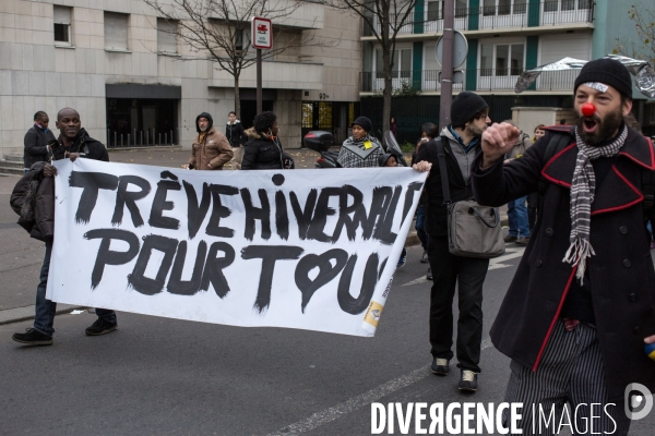 Manifestation contre l expulsion du  bloc , Paris