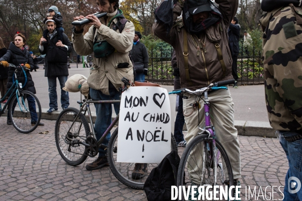 Manifestation contre l expulsion du  bloc , Paris