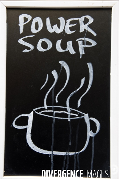 Pays - Bas  illustration - Décembre 2013.Power soupe, soupe hivernale energisante