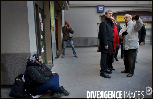 Campagne pour les elections municipales de Paris 2014