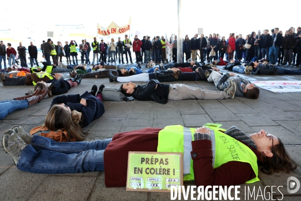 Education - manif classe prepa