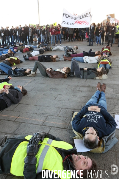 Education - manif classe prepa