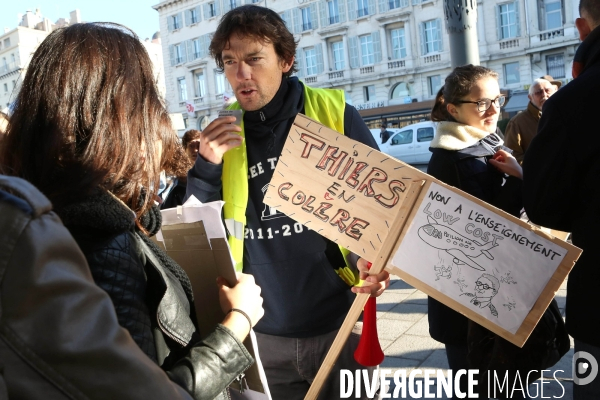 Education - manif classe prepa