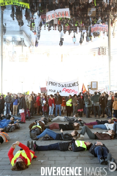 Education - manif classe prepa