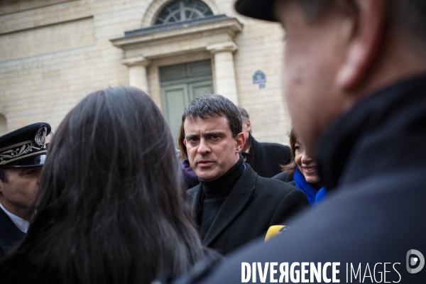 Valls et Pinel à Paris et à Rosny