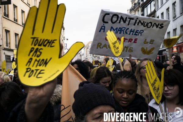 Manifestation contre le racisme