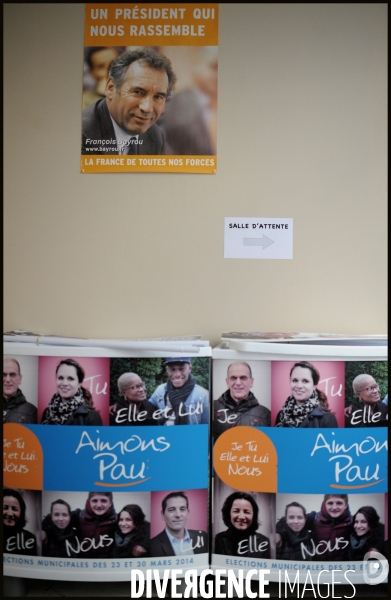 Campagne pour les Municipales 2014 à Pau